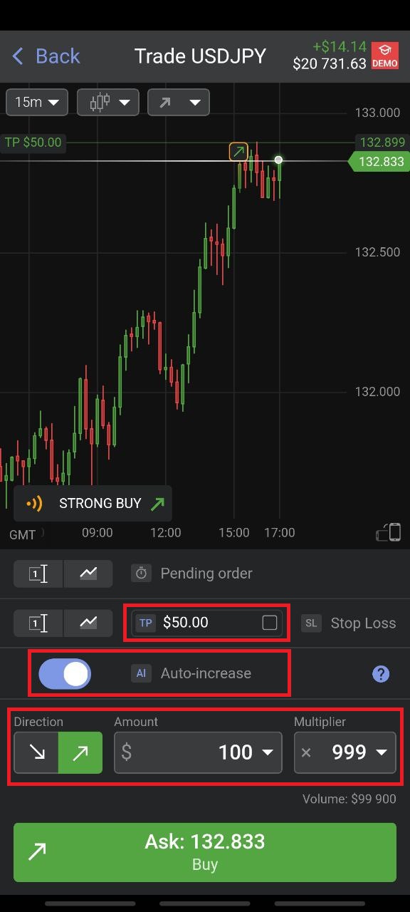 Para la versión móvil de la plataforma