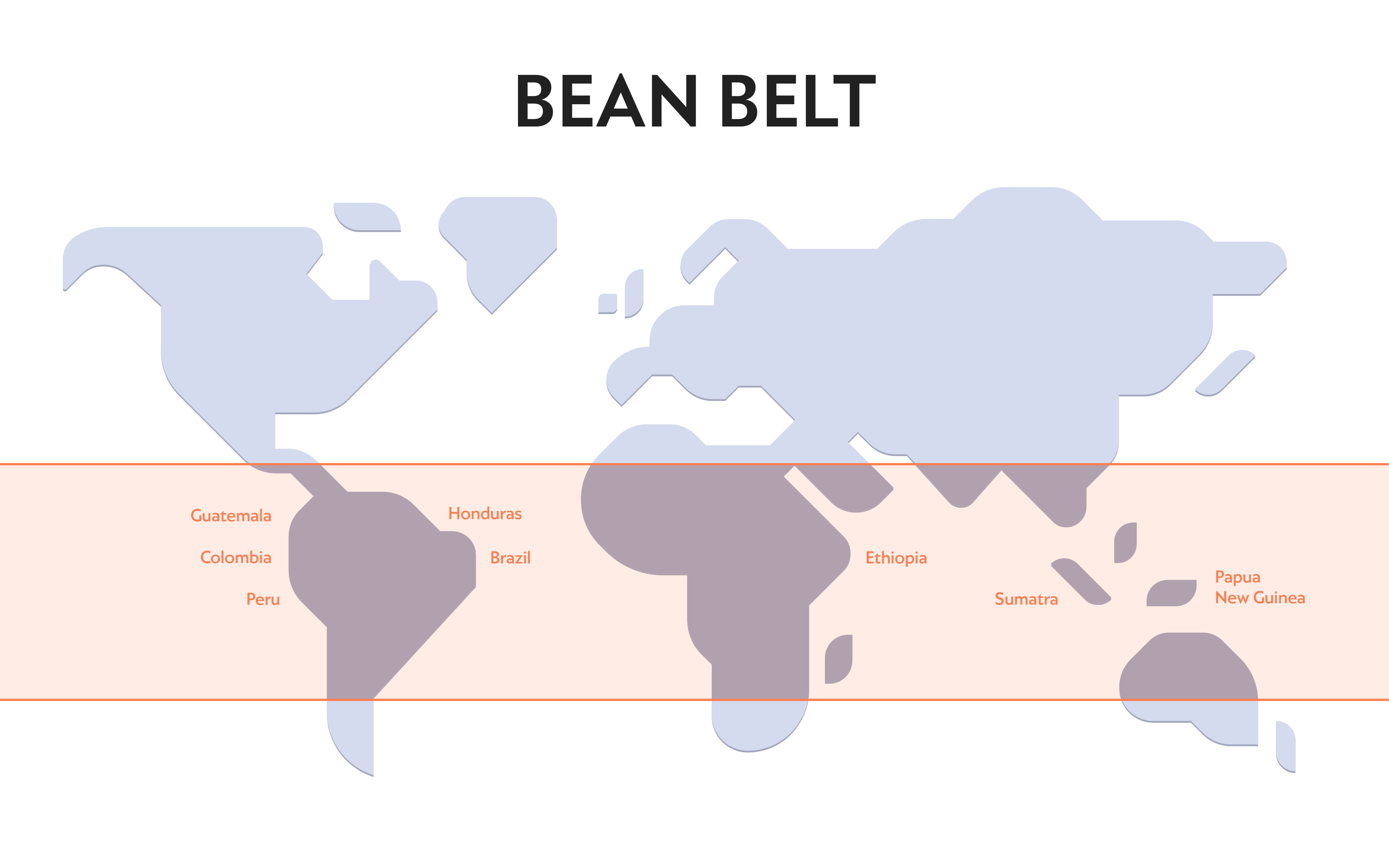 Bean Belt map