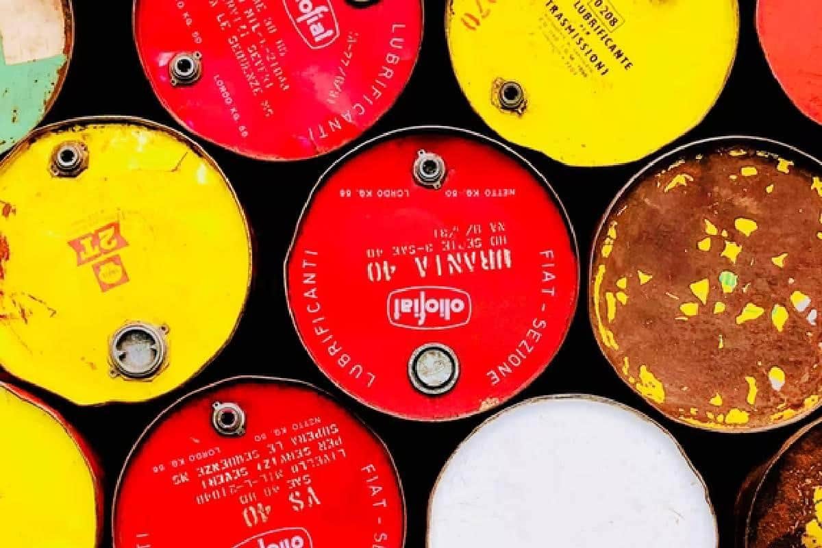 Barriles de petróleo, uno de los commodities más comercializados en el mercado de futuros.