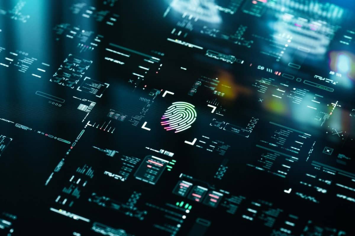 Botón de autenticación biométrica. Otra forma de verificar la identidad digital de una persona.