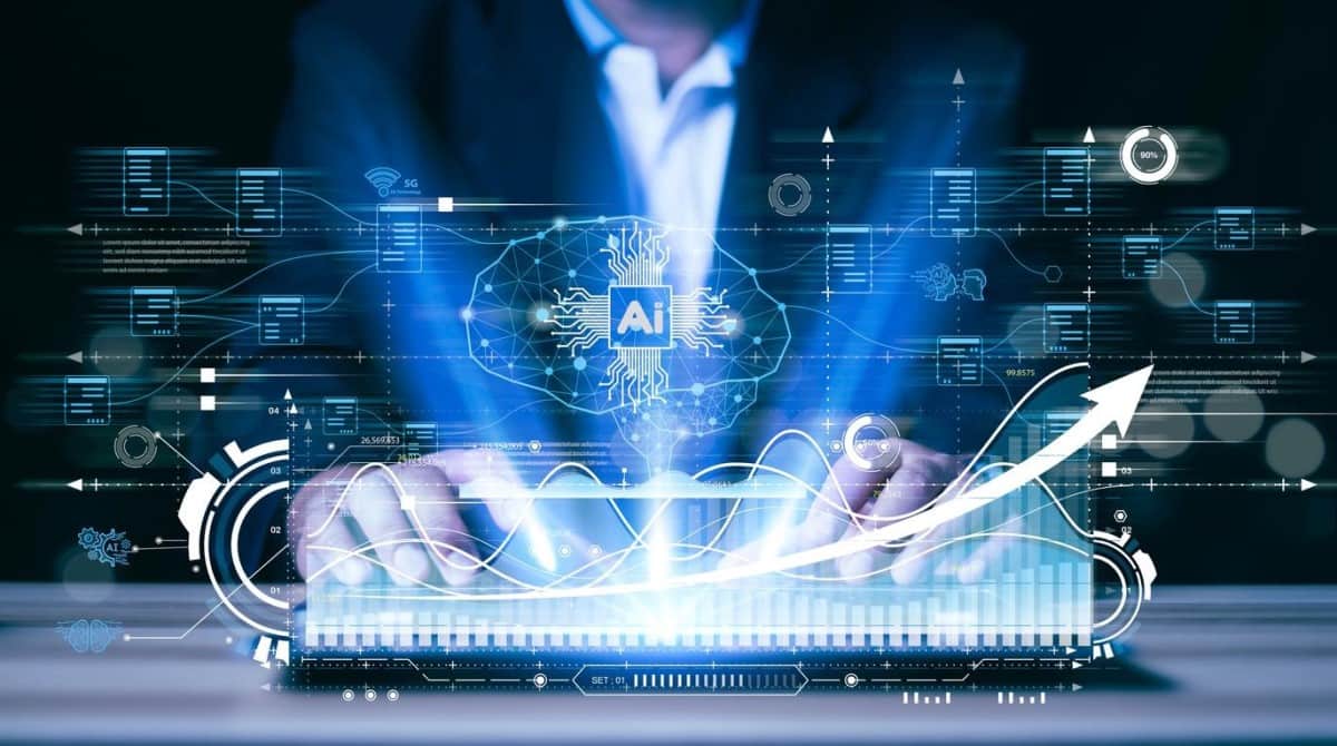 Análisis de datos por IA. Conoce el impacto de la inteligencia artificial en la economía.