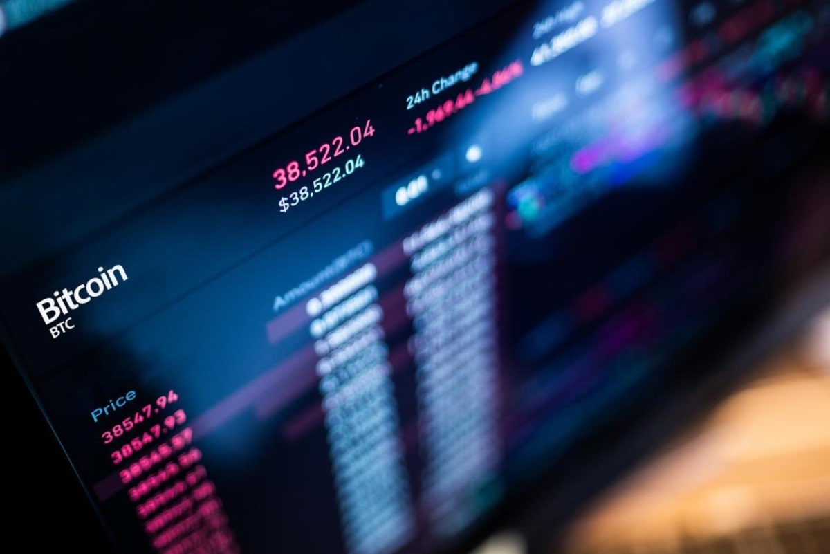 Visualización del precio de Bitcoin en un exchange de criptoactivos. Conoce qué es el arbitraje de criptomonedas.