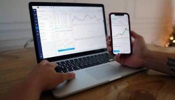 Gráfico que ejemplifica el crecimiento de las acciones de Moderna.