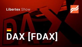 The DAX stock index has shifted downward